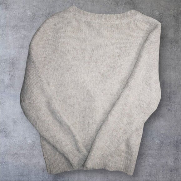 Leith Women’s Fuzzy Knit Button-Front Cardigan – Size M - Picture 9 of 11